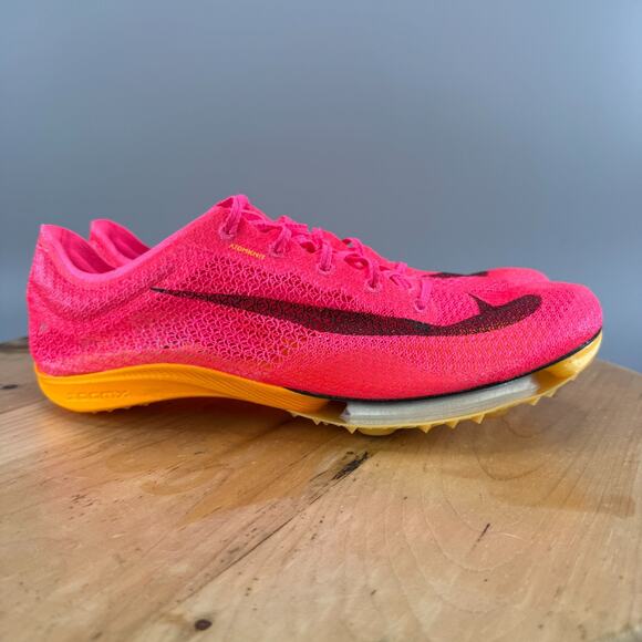 Nike Air Zoom Victory Mens Size 12 Hyper Pink Track Cleats Spikes NEW - Picture 1 of 9